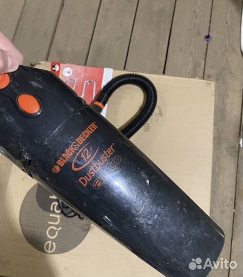 Автомобильный пылесос black decker