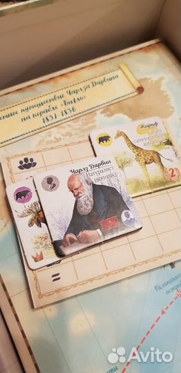 Настольная игра По стопам Дарвина