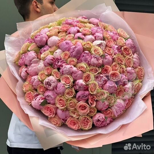 Пионы,букеты