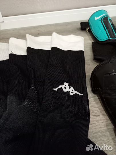 Защита голени для футбола и гетры для детей бу