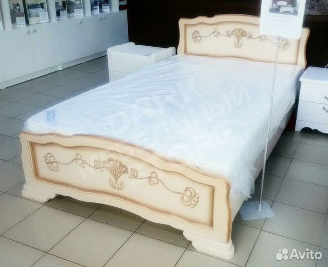 Кровать 120 массив