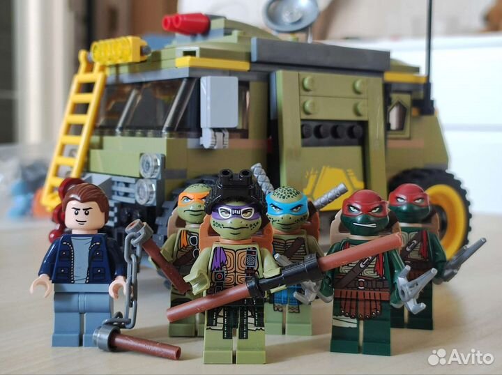 Lego Ninja Turtles Черепашки Ниндзя фигурки 79115