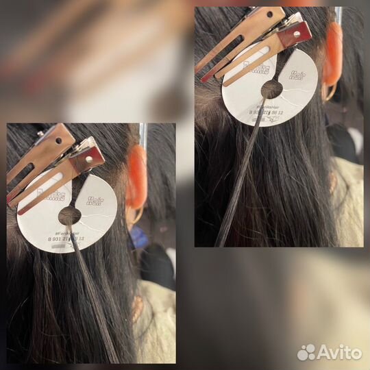 Наращивание волос/коррекция/снятие