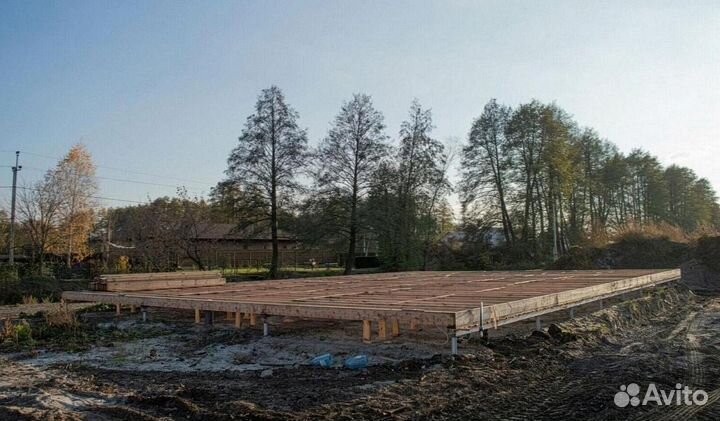 Установка винтовых свай