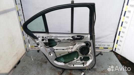 Дверь задняя левая peugeot 607 (95H01FG01)