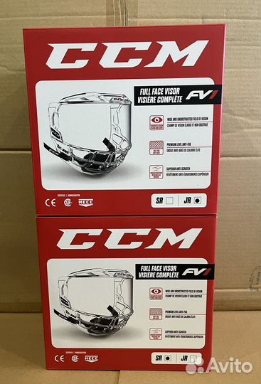 Маска визор хоккейный CCM FV1 Full Visor SR, JR