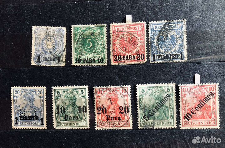 Марки,оккупация,Левант,турецкая империя 1883-1923