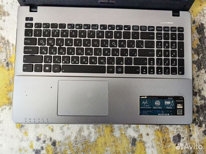 Ноутбук asus X550L на i7 и GT740m