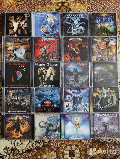 Cd компакт диски heavy power progmetal