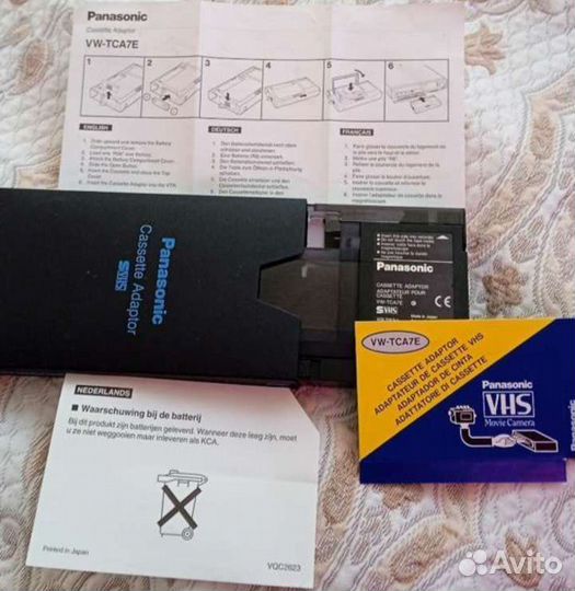 Адаптер для кассет vhs c