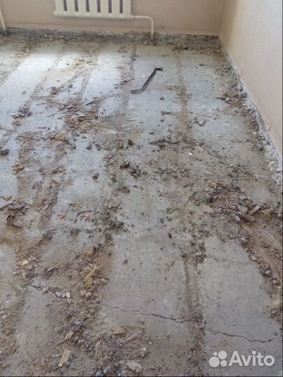 Сухая стяжка пола (эп Knauf)