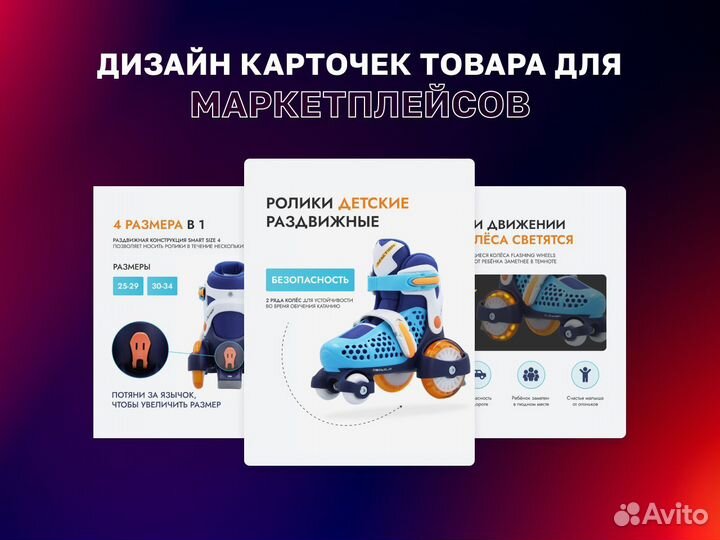 Инфографика для маркетплейсов wb ozon