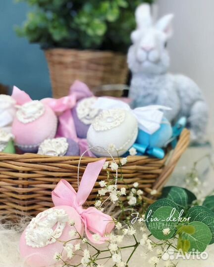 Яйца пасхальные ручная работа