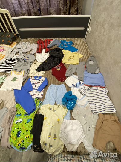 Детские вещи пакетом на мальчика 74-80