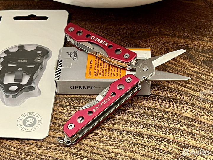 Gerber Shortcut + SOG MacV Tool SM1001 мультитул