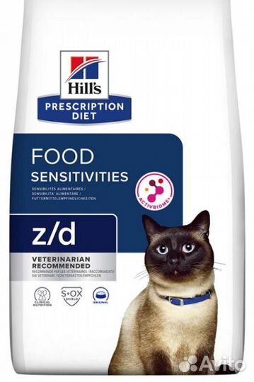 Hill's Prescription Diet z/d Ориг 3кг