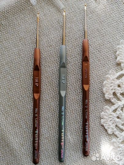 Набор крючков для вязания tulip (оригинал )