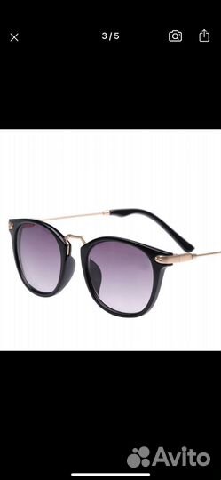 Очки солнцезащитные с диоптриями -3