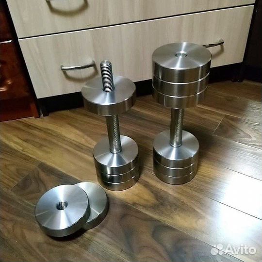 Гантели разборные