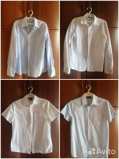 Рубашка школьная