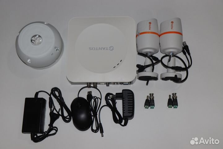 Комплект видеонаблюдения tantos (2 камеры)