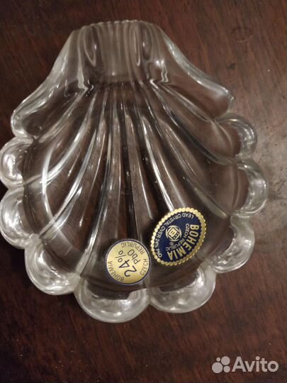 Розетка хрусталь Богемия