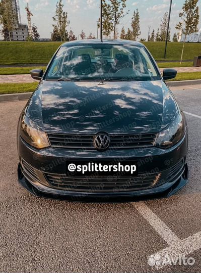 Универсальный Сплиттер губа на бампер