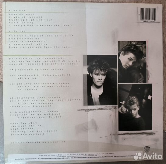 A-ha – Hunting High And Low (винил)