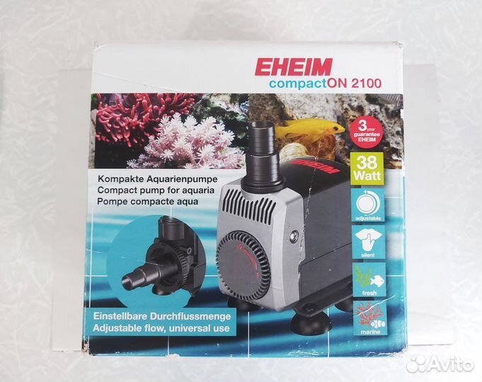 Аквариумная помпа Eheim compactON 2100