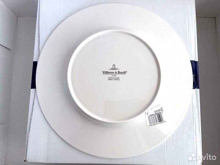 Тарелка 27 cm Villeroy & Boch Basic (Twist) White