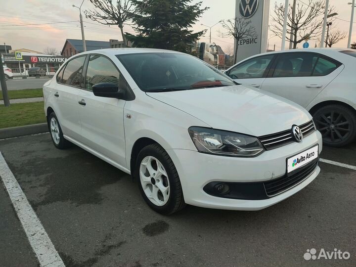 Volkswagen Polo 1.6 МТ, 2012, 240 000 км