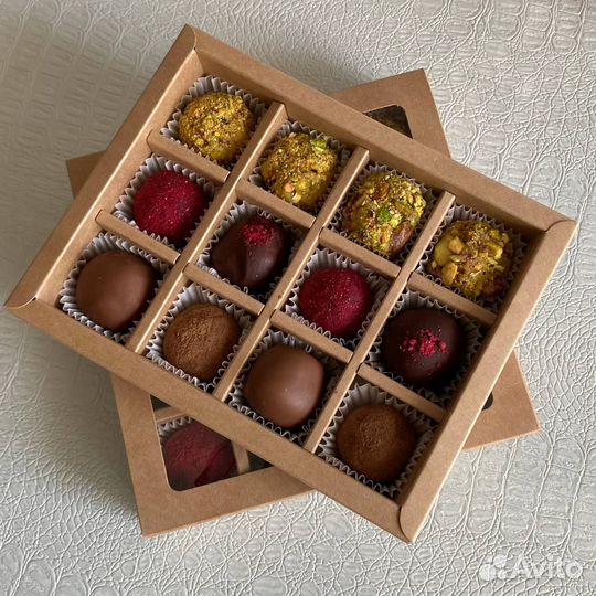 Трюфели ручной работы, шоколадные конфеты