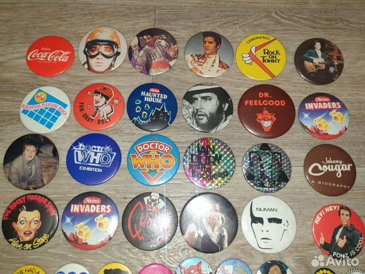 Коллекционные значки из Англии, 70+ шт + Масон