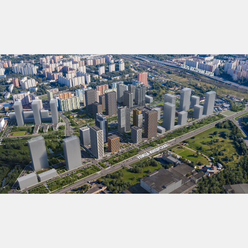 2-к. квартира, 61,2 м², 3/32 эт.
