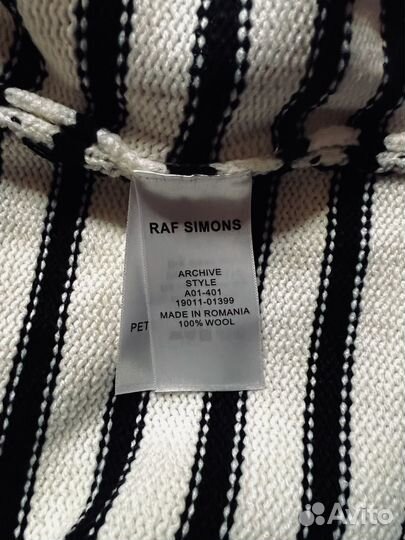 Raf Simons Archive Redux SS02 Street Style Sweater