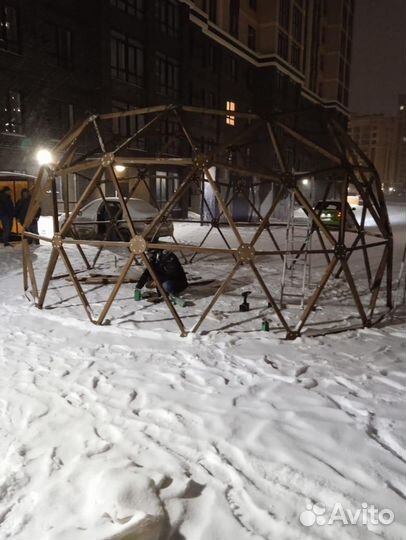 Купольный сферический шатер