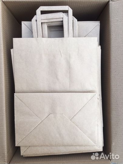 Бумажные пакеты с ручками