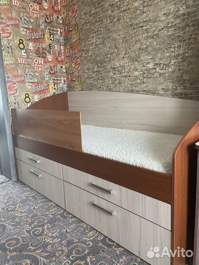 Детская кровать от 3 лет с бортиками бу