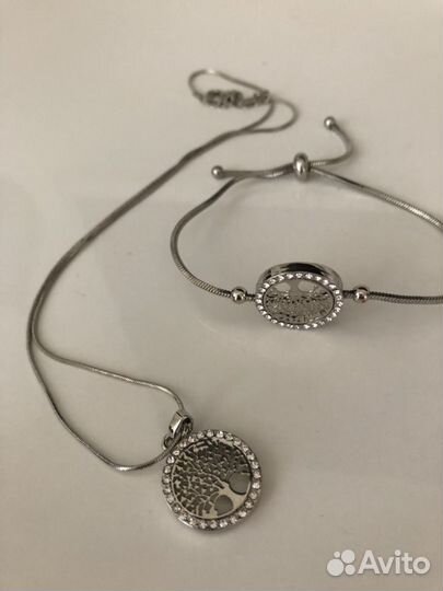 Комплект (цепочка и браслет)