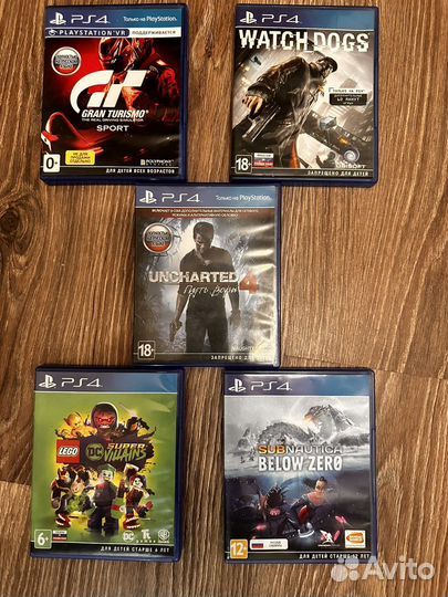 Игры для приставок ps4