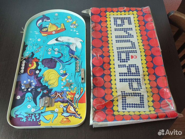 Настольная игра времён СССР