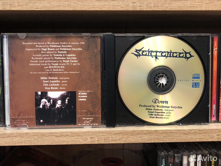 CDr Sentenced – Down