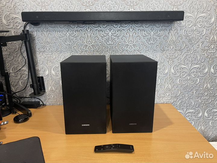 Саундбар Samsung HW-R550, 480вт., два беспр. саба