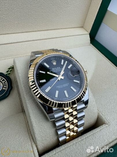 Rolex Datejust 41 мм 126333 Black Bicolor Jubilee