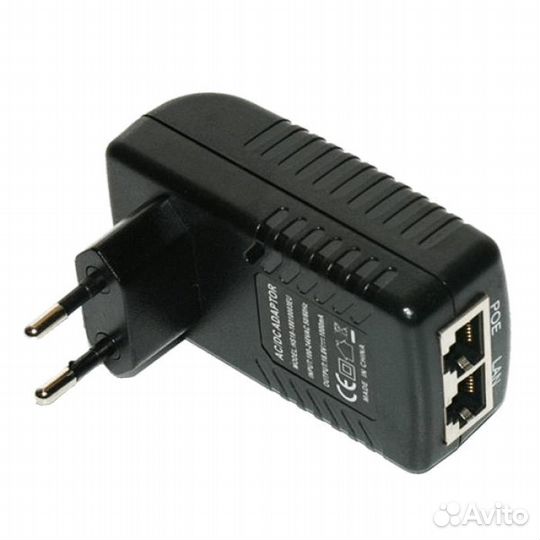 Блок питания Ethernet Adapter with POE 24V 1 A (Pa