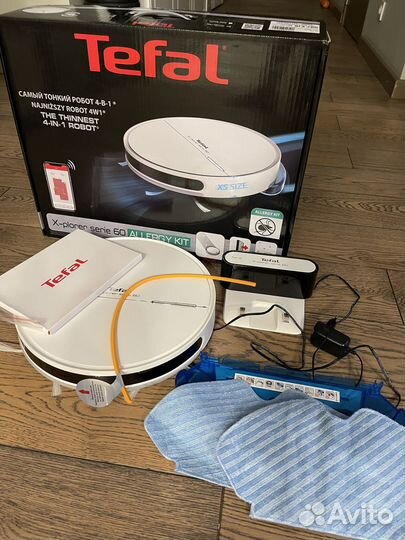 Робот-пылесос Tefal X-plorer Serie 60 RG7447WH