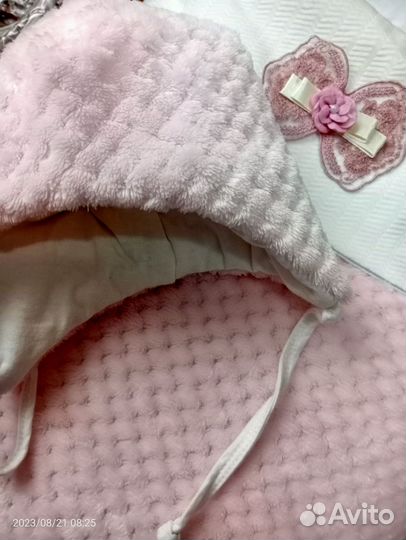 Зимний конверт на выписку