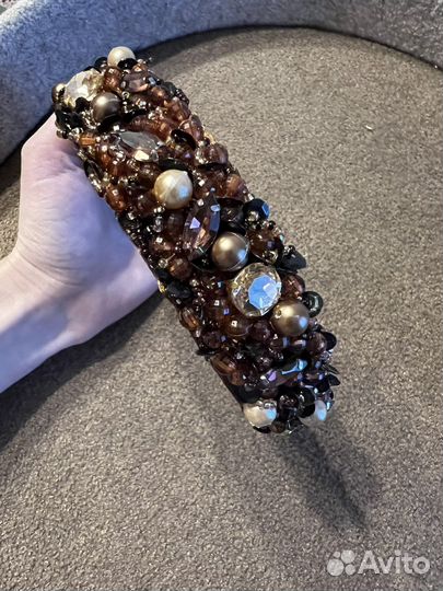 Ободок для волос ручной работы