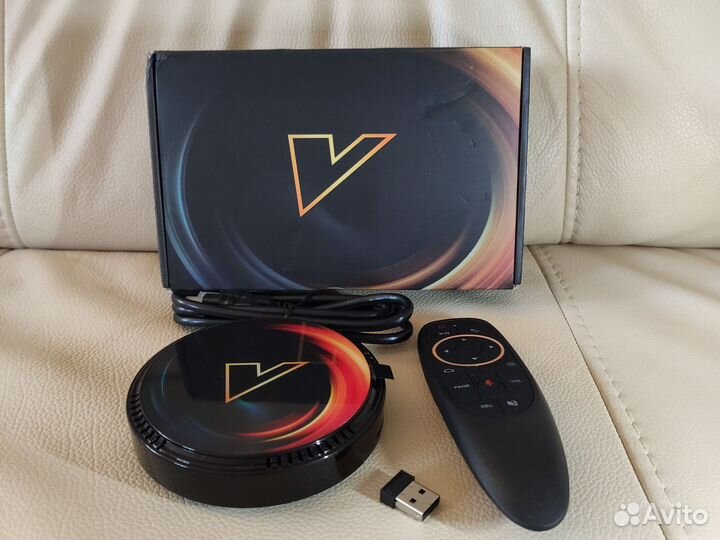 Android TV приставка Vontar X2 с пультом аэромышь