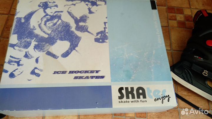 Коньки регулируемые 38-41, ботинки для лыж 38 р